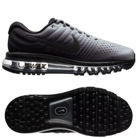 nike air max 2017 grijs zwart gradiënt